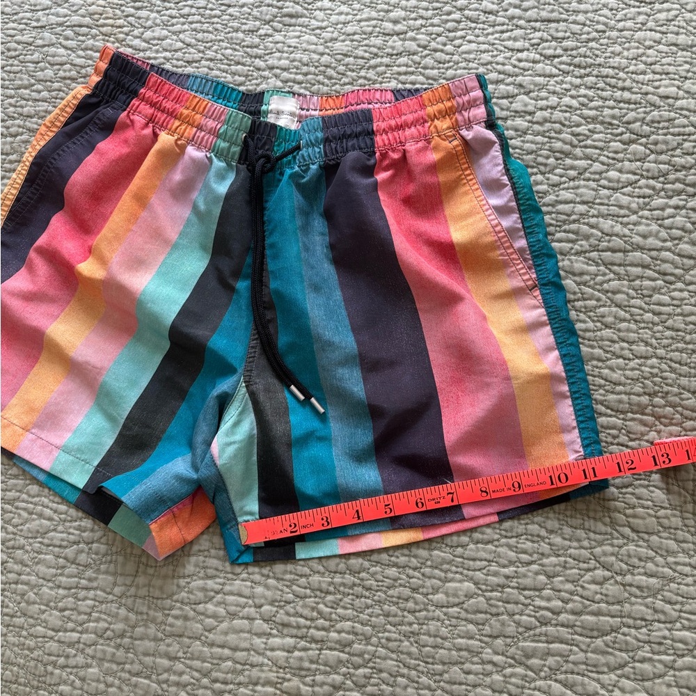 Men’s Paul Smith Swimwear Colorful Stripe Trunk S - Picture 9 of 9